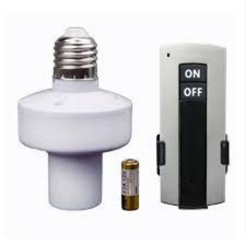Đui đèn điều khiển từ xa đui đèn E27