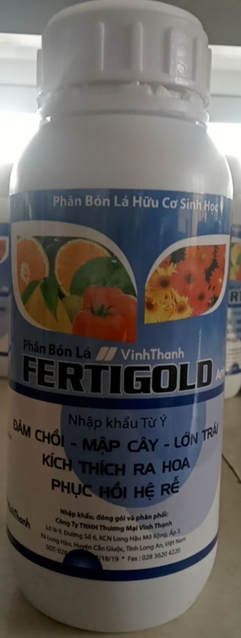Phân bón lá fertigold 500ml nhập khẩu từ liên bang đức