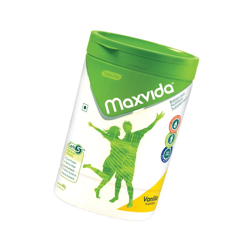 Combo 2 lon sữa Maxvida 400gr + 1 Bình nước Maison 1 Lít