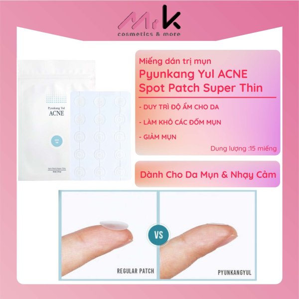 Miếng dán Pyunkang Yul ACNE Spot Patch Super Thin chính hãng Hàn Quốc nhập khẩu