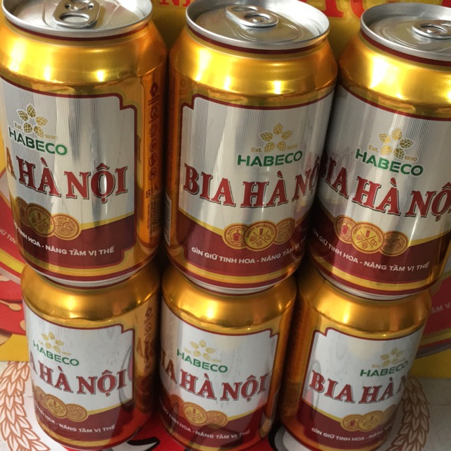 bia lon Hà Nội, 1 lon x 330ml