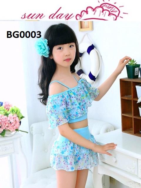 Bộ Đồ Bơi 3 Cách Mặc cho bé lớn 20-40kg BG0003
