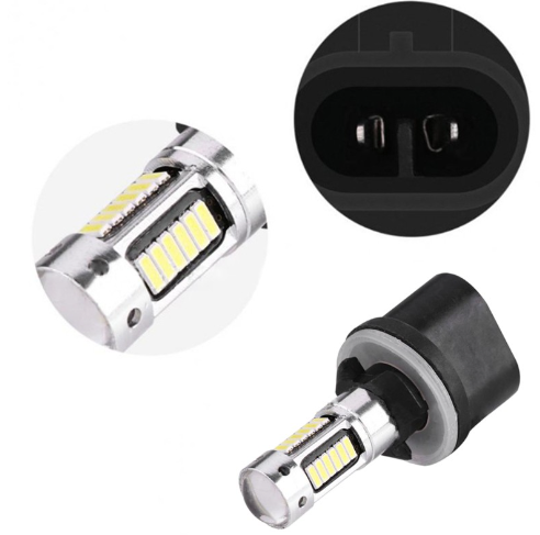 Bóng đèn led 881/880 chân H27 6500k KIA Morning siêu sáng dùng làm đèn đi sương mù cho xe hơi ô tô Chevrolet Spark
