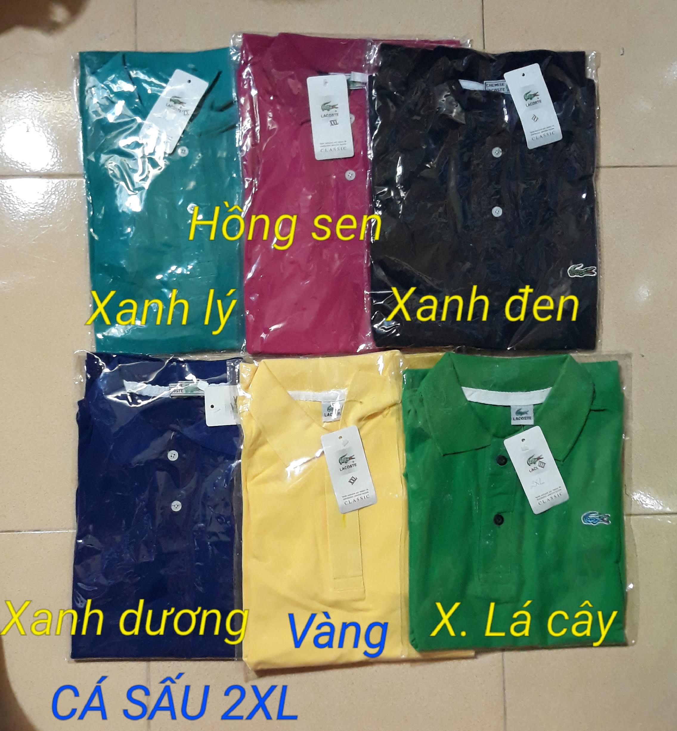 Áo thun nam cá sấu