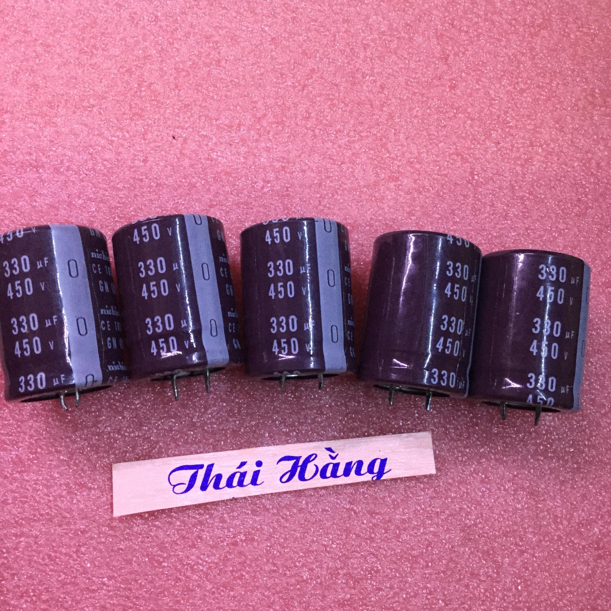Tụ lọc nguồn 330 M/450 v ( giá 5 chiếc )