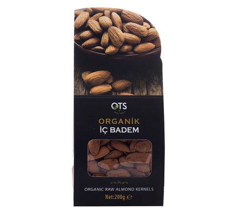 Hạnh nhân thô hữu cơ (OTS Organic Raw Almonds) - 200gr