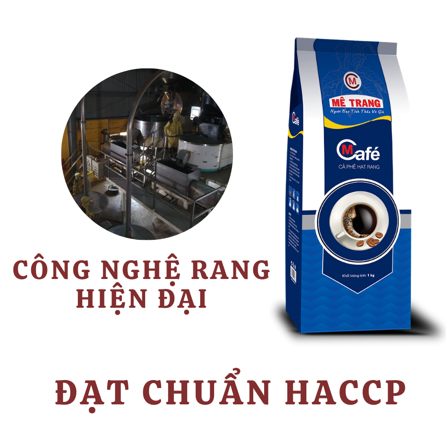 Cà Phê Mê Trang Mcafe - túi hạt 1kg - Cà phê nguyên chất
