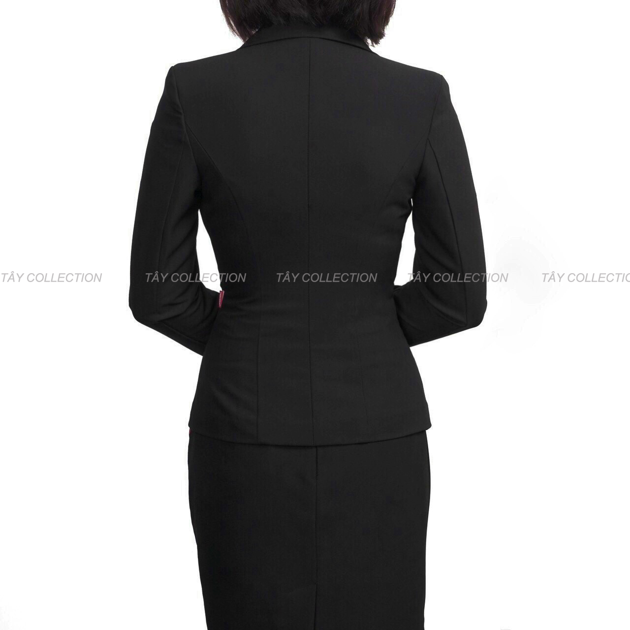 Bộ vest chân váy công sở nữ 2 lớp cao cấp