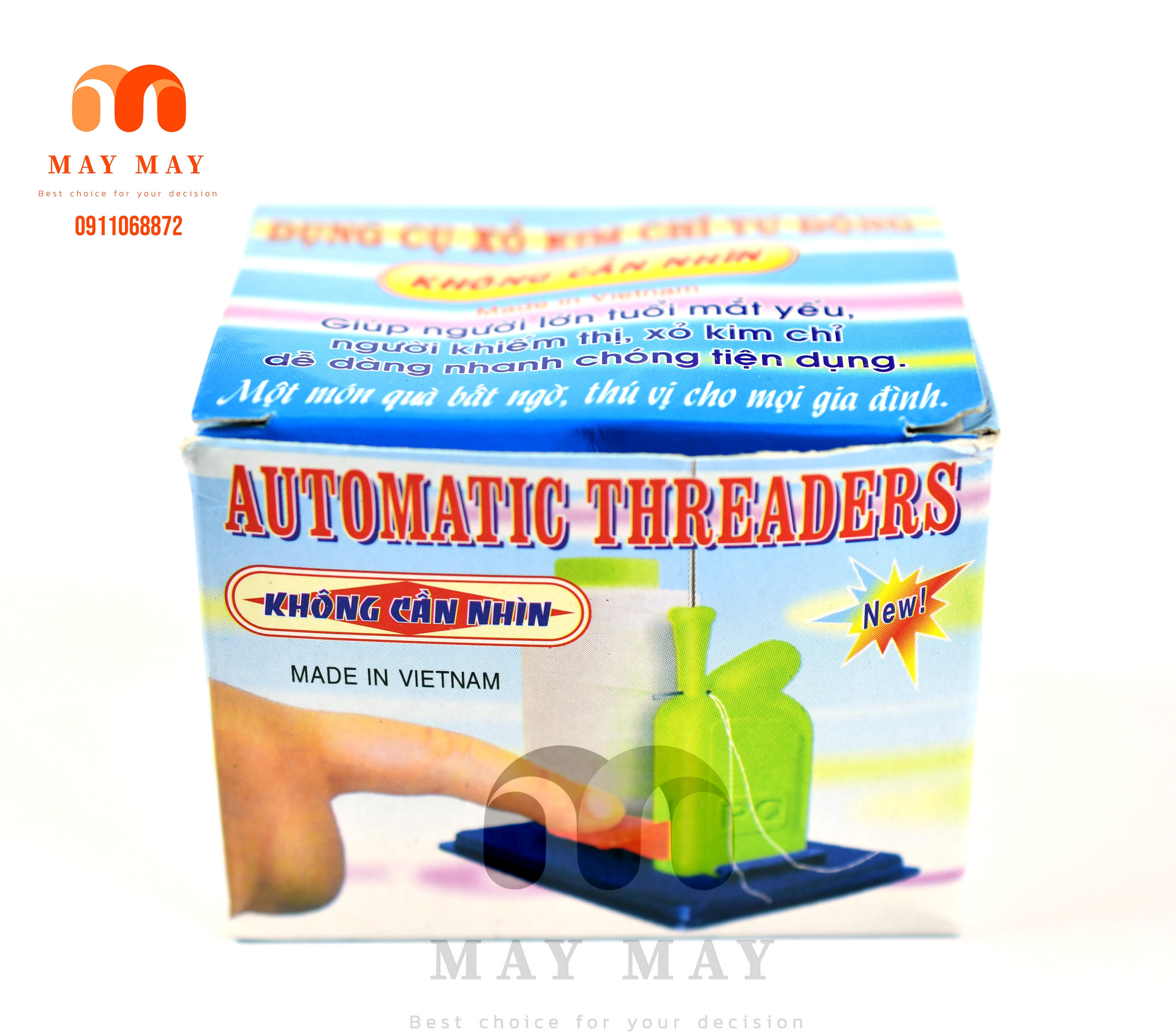 Dụng cụ xỏ kim chỉ tự động