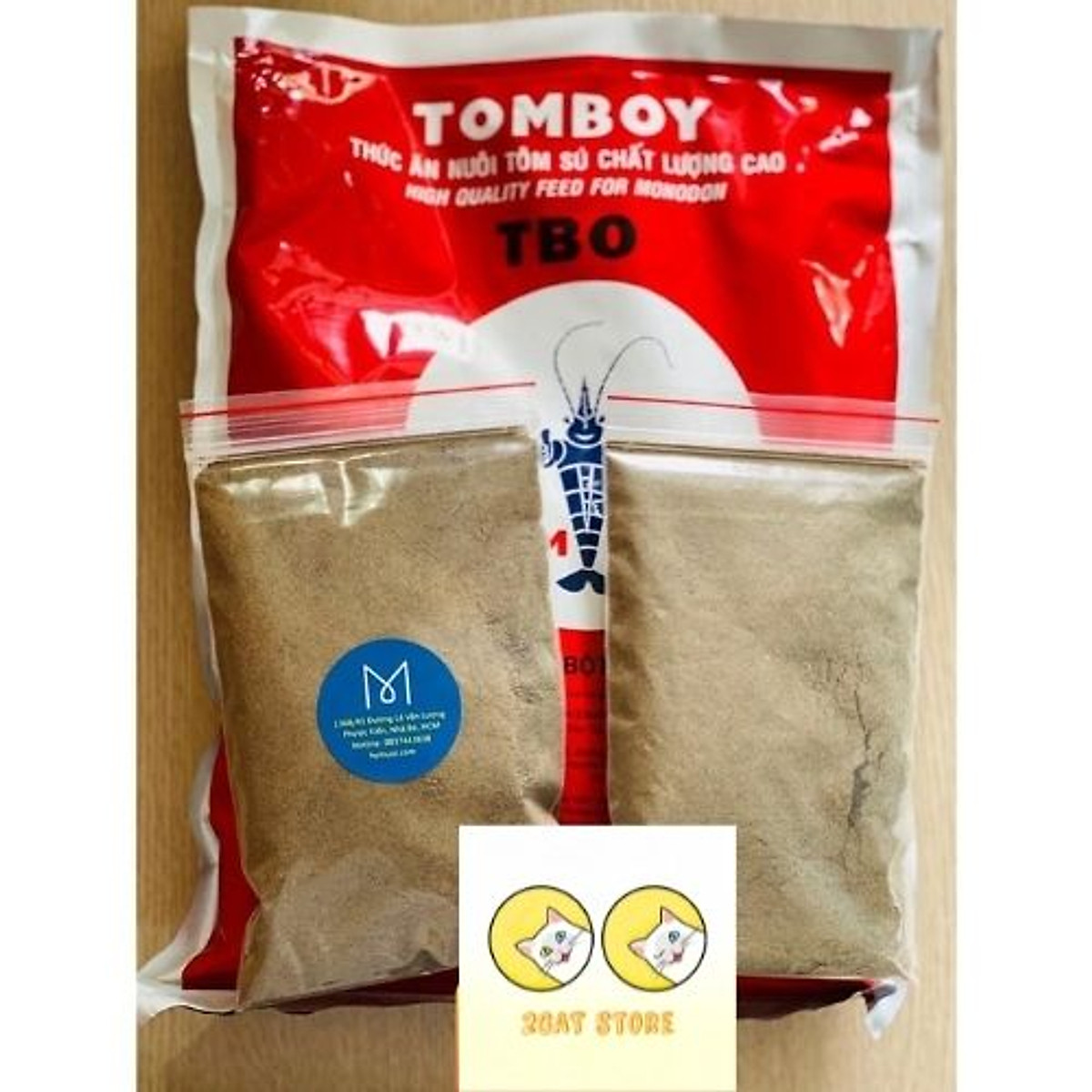 200gr thức ăn cho cá 7 màu, guppy, betta, tôm tép cảnh
