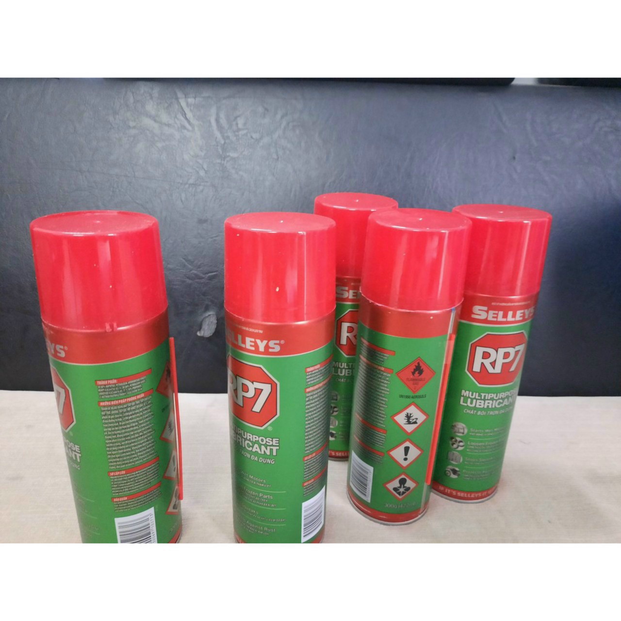 Combo 5 bình xịt ,chai xịt (lọ) Rp7 xịt chống rỉ set 150g