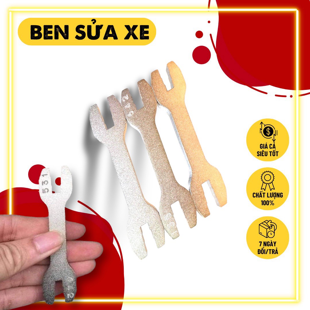 Cờ lê cân vành Thái Lan, Vặn chỉnh căm