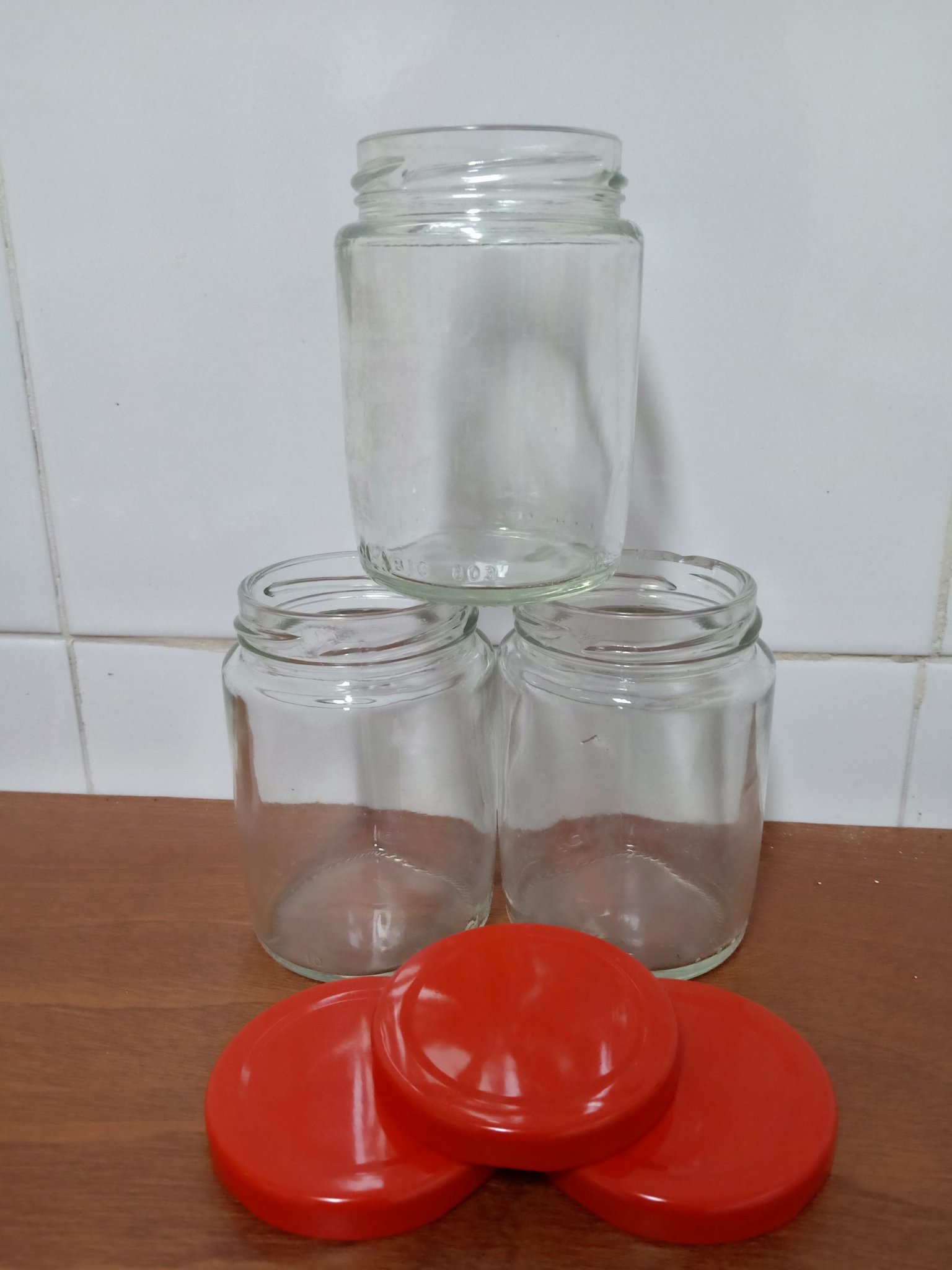 Combo 5 hủ thủy tinh tròn 180ml