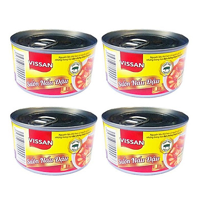 Sườn nấu đậu Vissan 170g (mẫu mới)