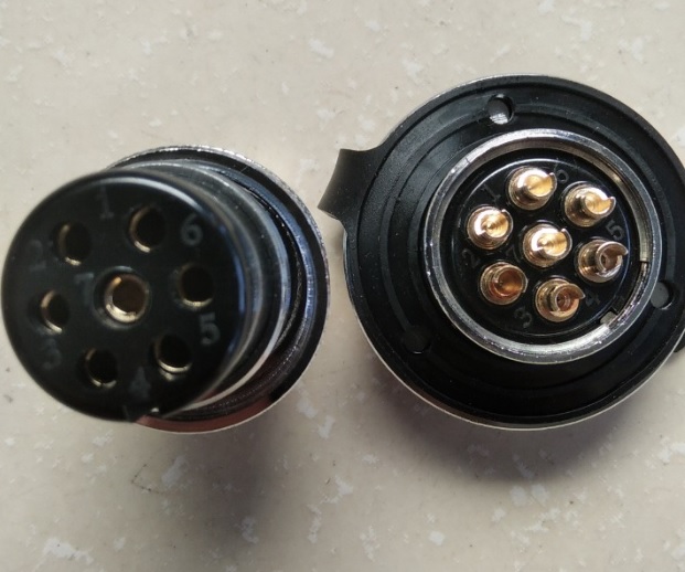 Bộ giắc cắm đực và cái M25 7 chân