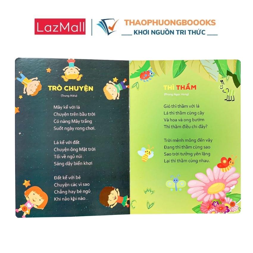Sách - Thơ cho bé tập nói [bìa cứng]-ThaoPhuongBooks