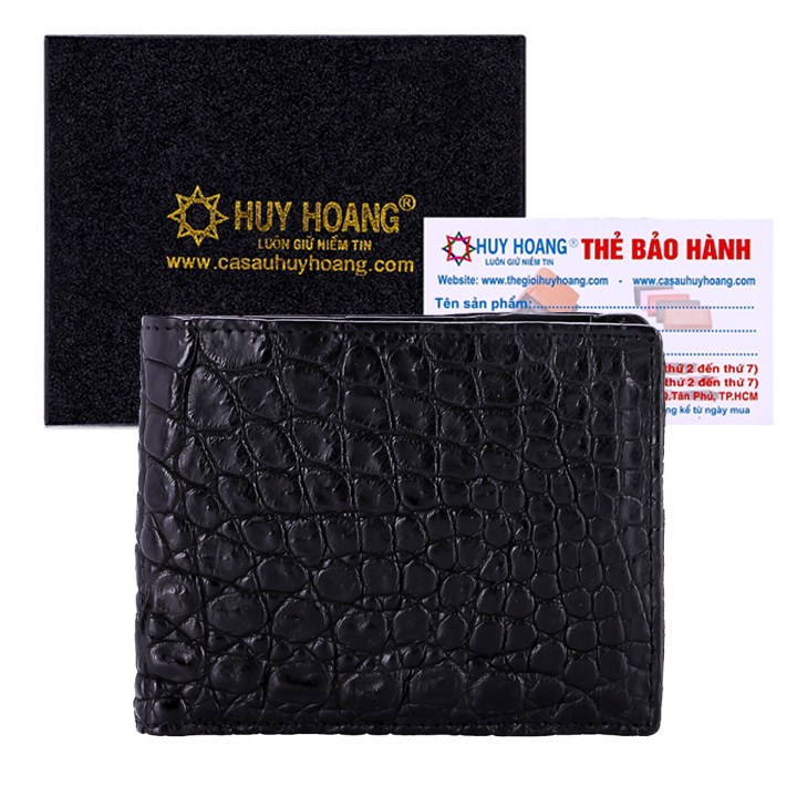 Male wallet crocodile skin VIP 2 face leather glorious color black, brown, yellow cow, red Brown hk2726-27-28-29