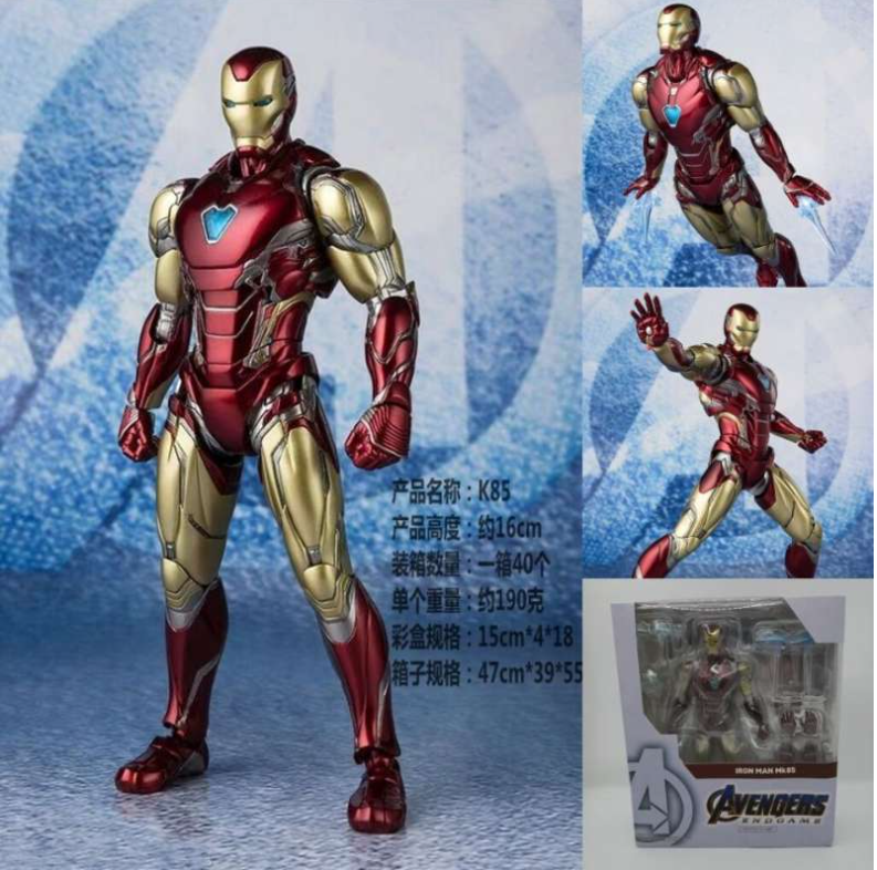 Mô Hình Avengers Phim Iron Man Joint Workable có khớp