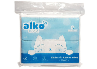 Khăn vải khô đa năng cho bé Aiko thumbnail