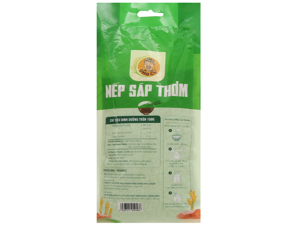 Nếp Sáp Thơm Ông Cụ 1kg- ông cụ