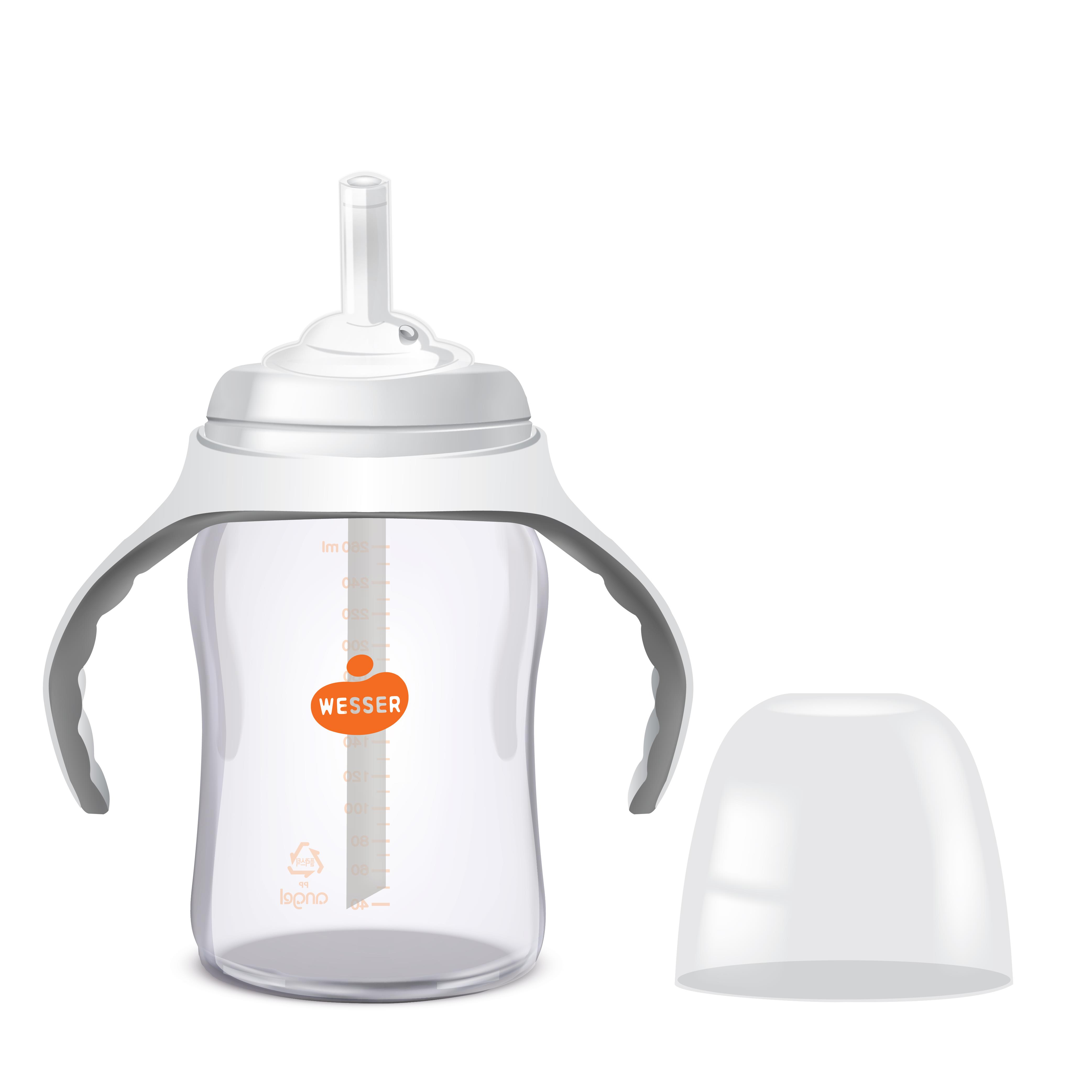 Bình uống nước Wesser 260ml(Vàng)