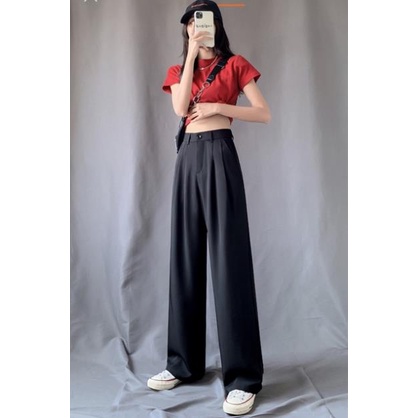 Quần Culottes Ống Suông 100Cm 2Ly Siêu Hot