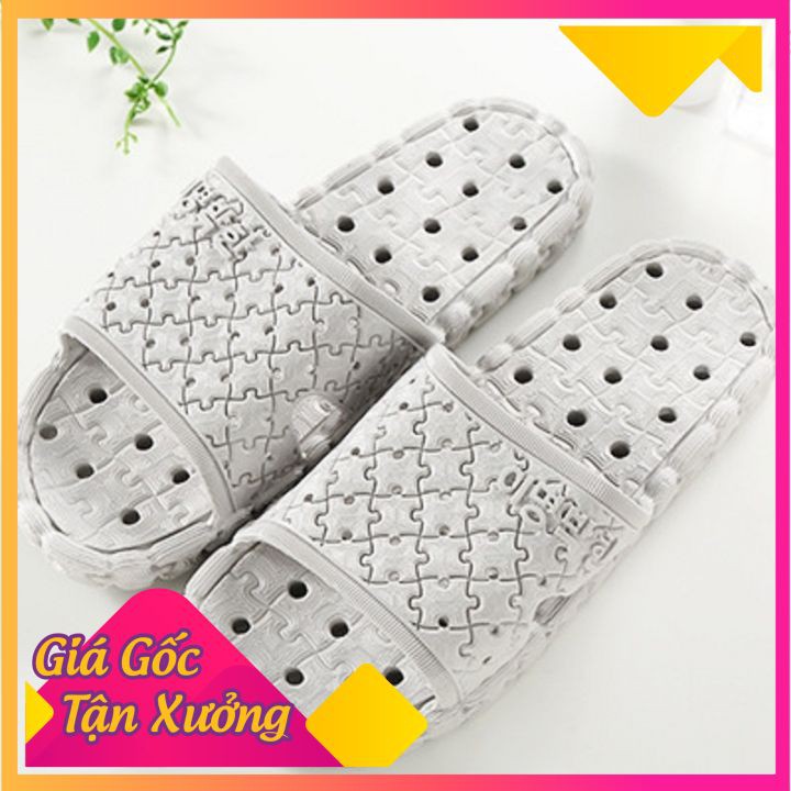 [HCM][Siêu HOT] ❤️ Dép Nữ ❤️ Dép Mang Trong Nhà Hình Mảnh Ghép Siêu Đẹp Đúc Nguyên Khối - Mã 7270