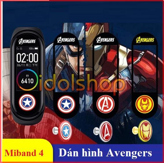 Nút Avengers thay thế dành cho Xiaomi Miband 2 Miband 3 Miband 4