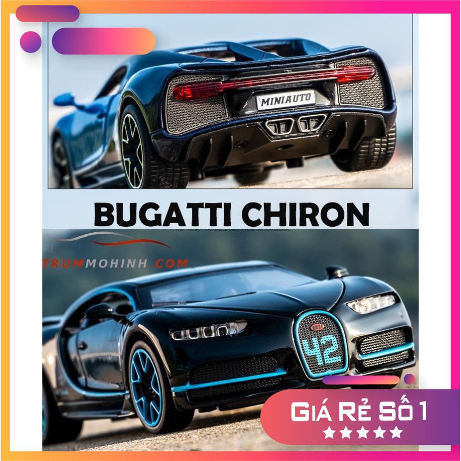 Đồ chơi mô hình lắp ráp Bugatti Chiron tỉ lệ 124