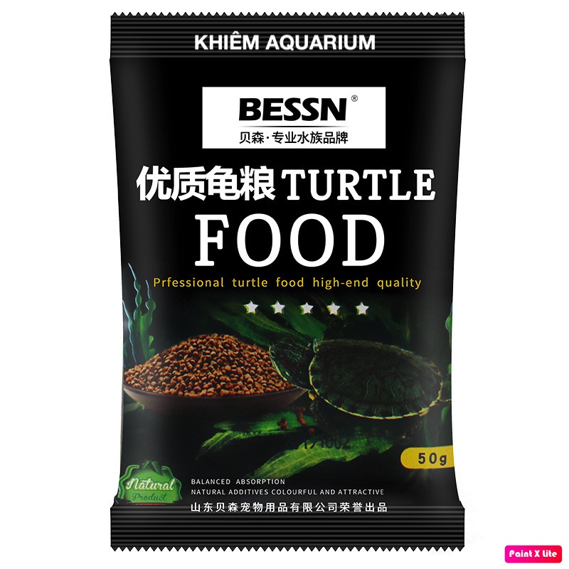 Bessn Turtle Sticks Thức Ăn Cho Rùa- Baba, Bò Sát Các Loại (50g/500g)