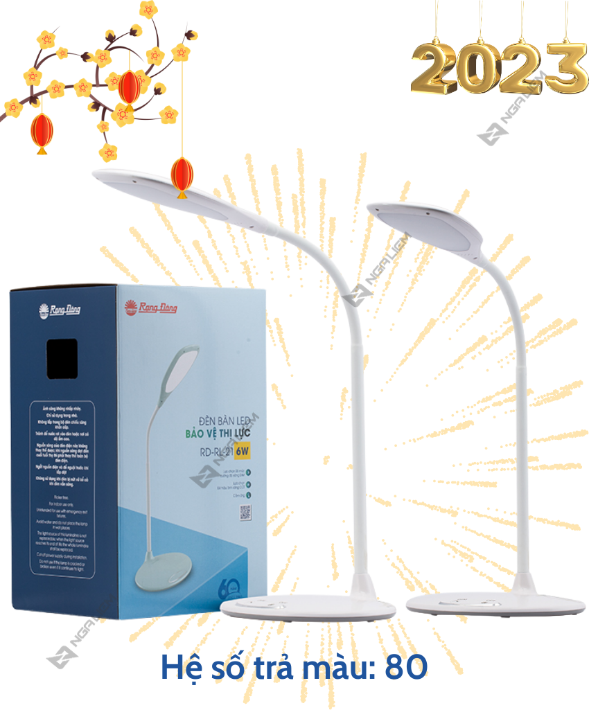 Đèn bàn LED Cảm ứng RL 21 Rạng Đông