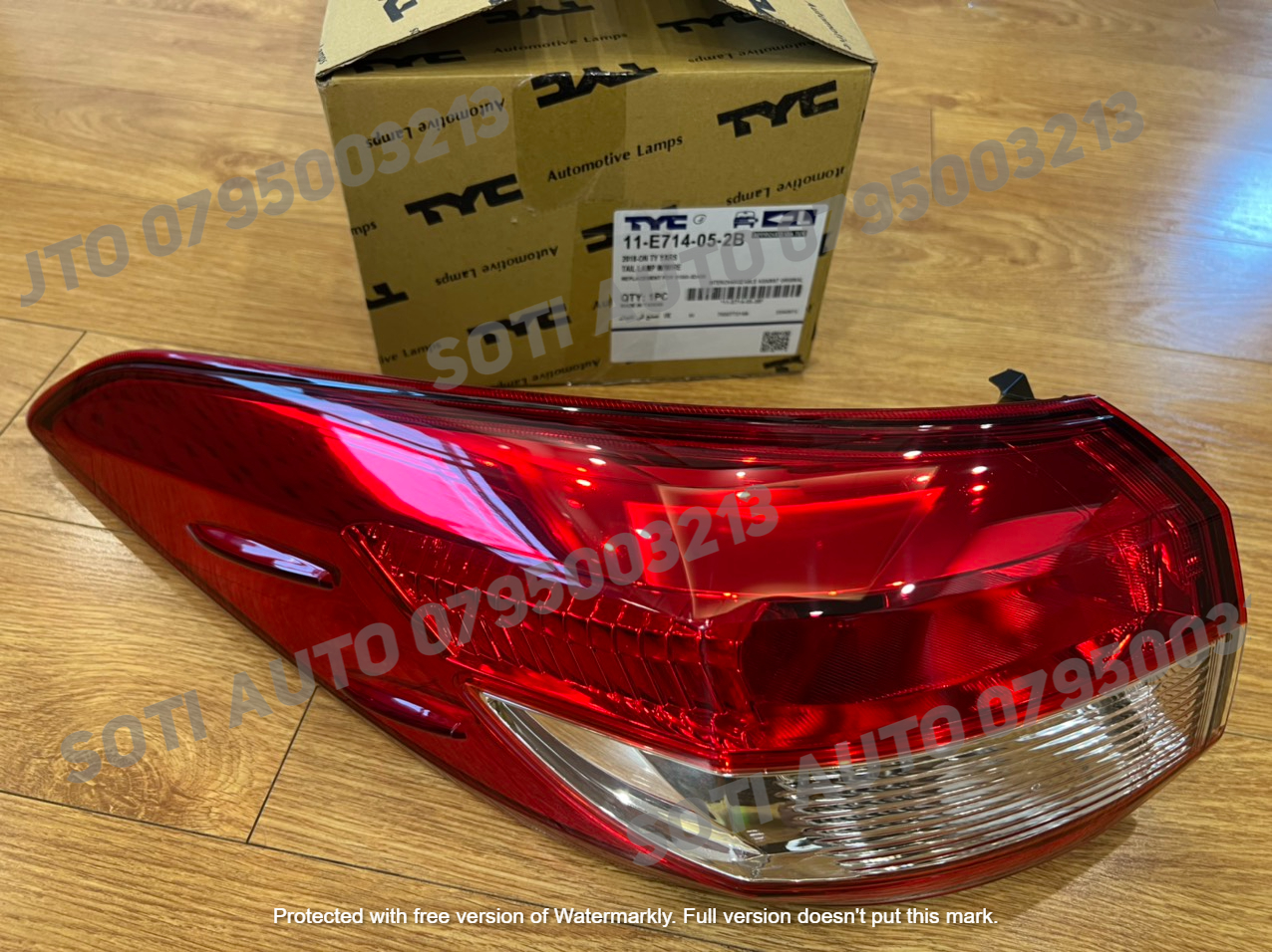 Đèn hậu Toyota Vios không LED