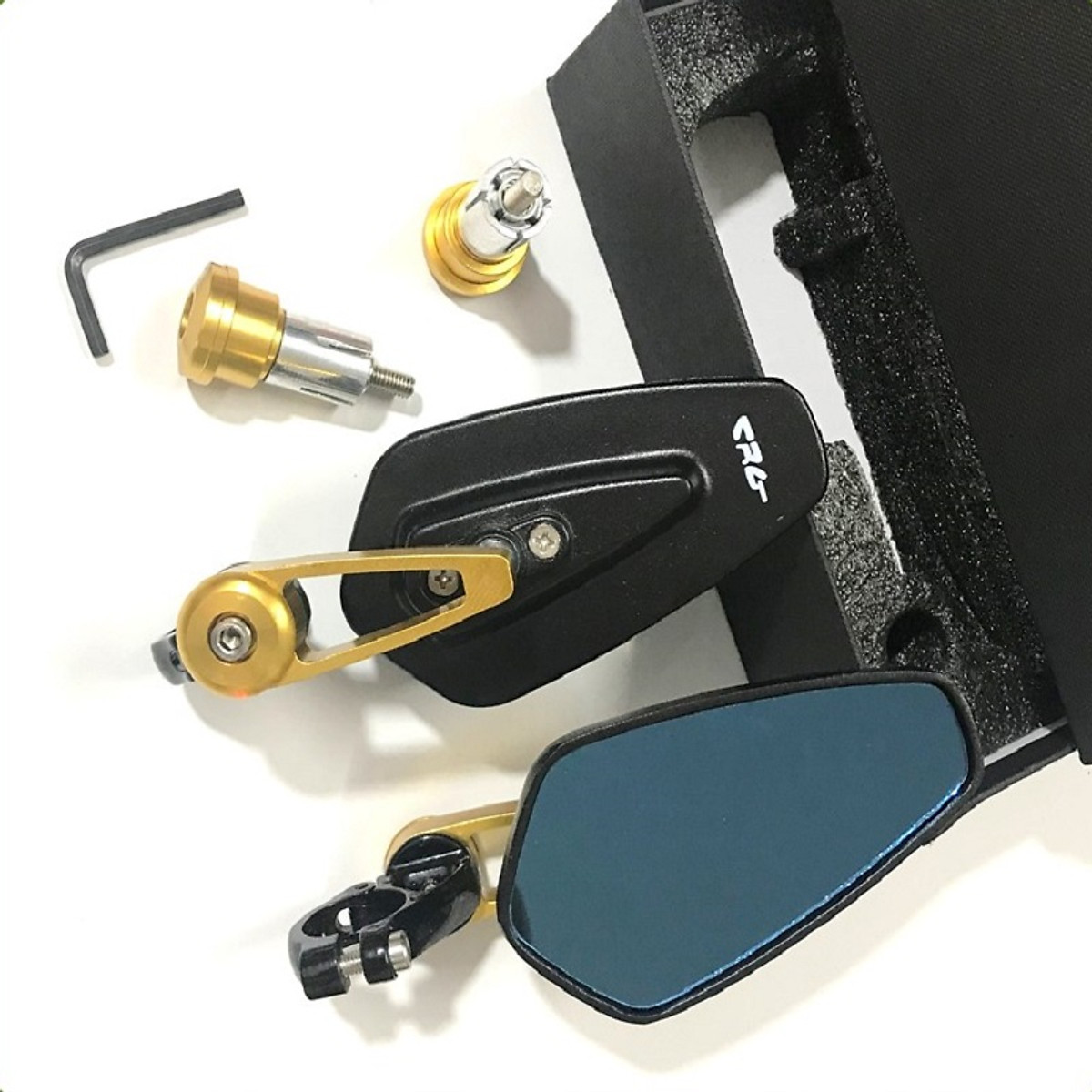 [Màu VÀNG] 1 Chiếc,1 Đôi Gương Gù Tay Lái Xe(steering wheel mirror)