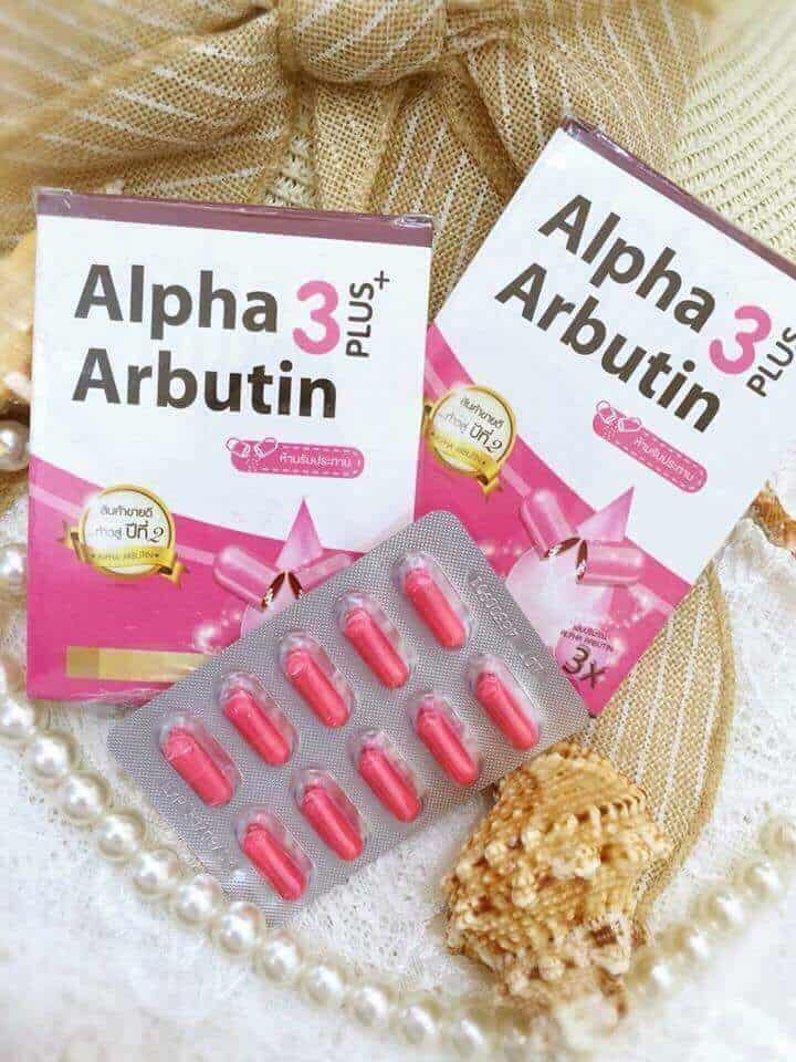 [HCM]Viên Kích Trắng Alpha Arbutin - Thái Lan