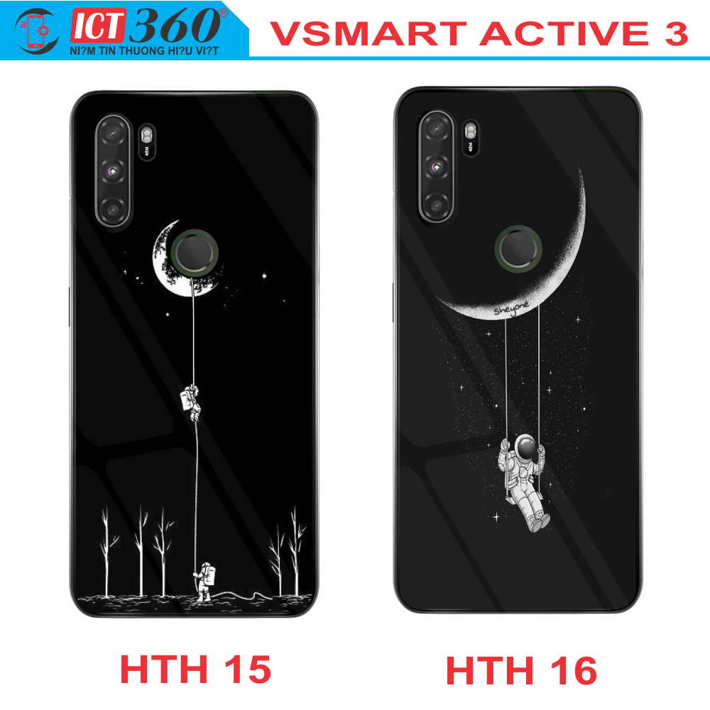 Ốp Lưng Kính VSMART ACTIVE 3 - in Theo Yêu Cầu ( Nhiều Hình)