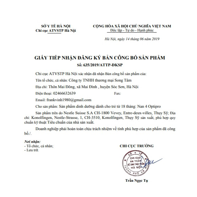 [DATE MỚI] Sữa Nan Nga đủ số 1,2,3,4 800g