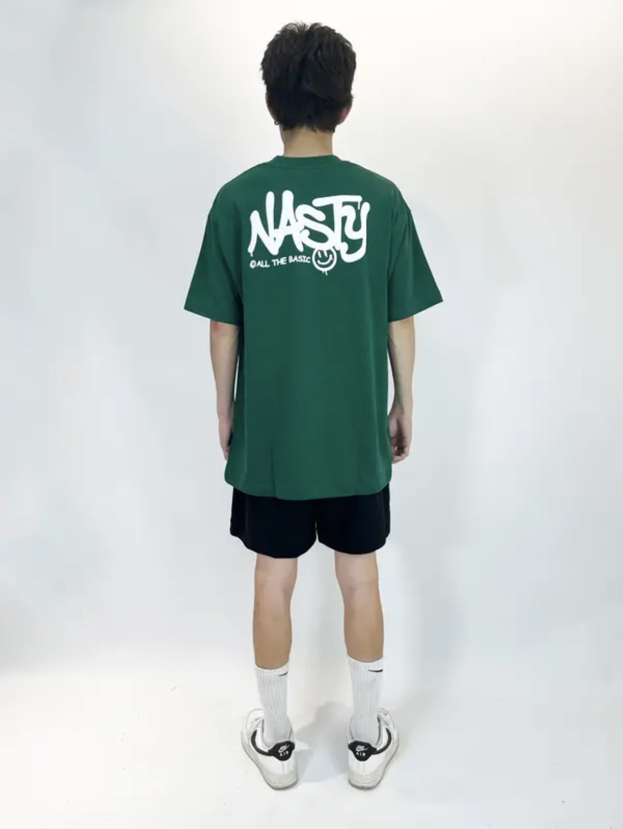 ÁO THUN NASTY XANH GHI CỰC CHẤT