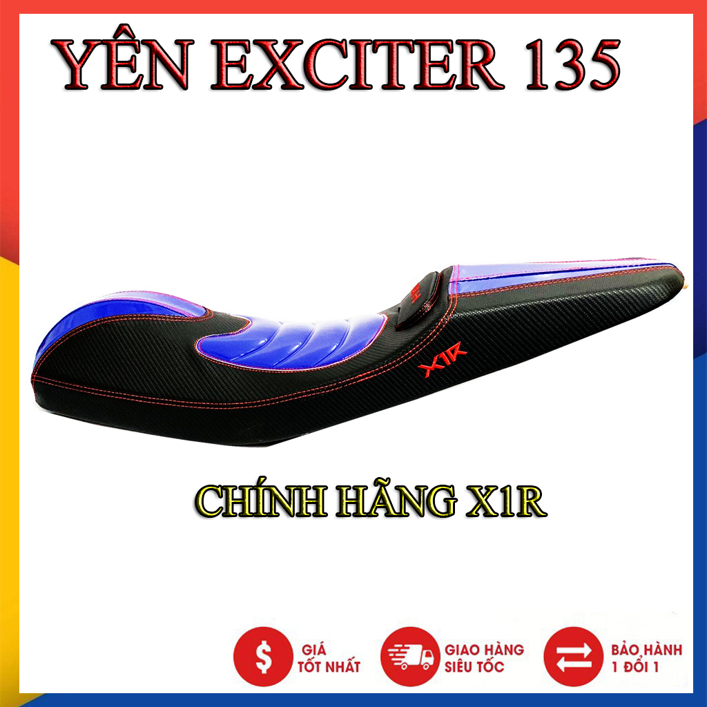 YÊN XE 2 TẦNG CHO EXCITER 135 CỦA X1R