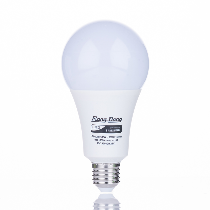 Bóng đèn Led bulb tròn A80N1 15W