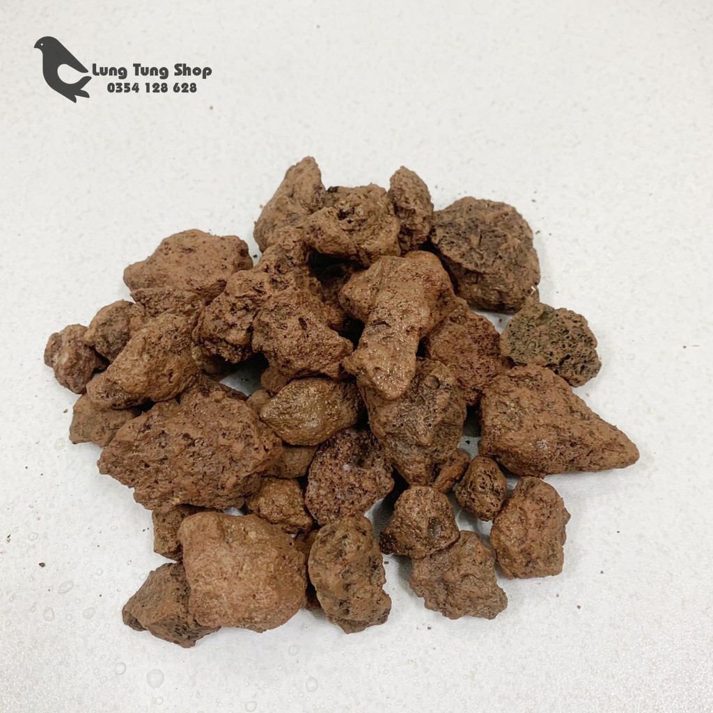 1kg đá nham thạch đỏ