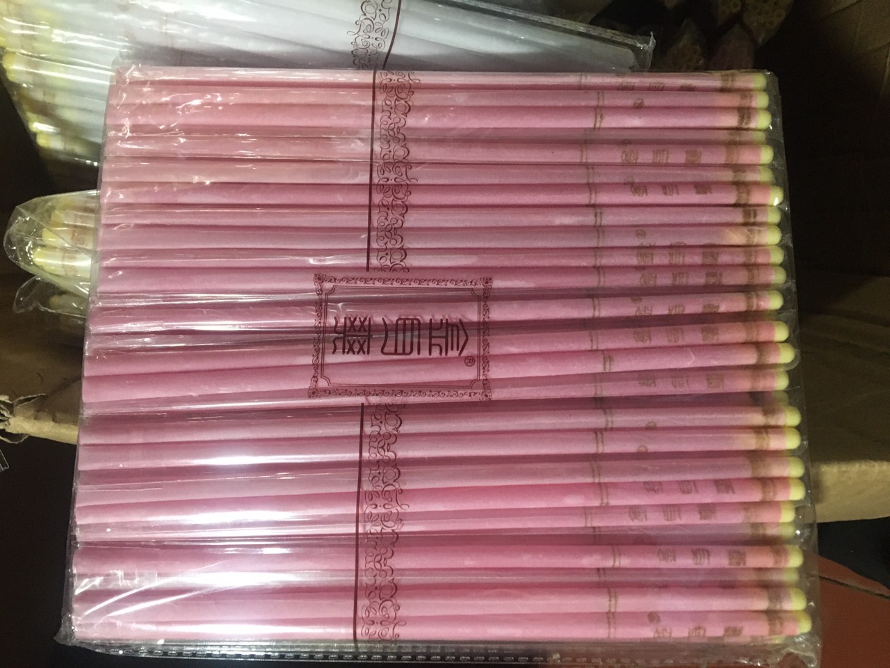 Bịch nến xông tai 100 cây (nến đầu bằng)