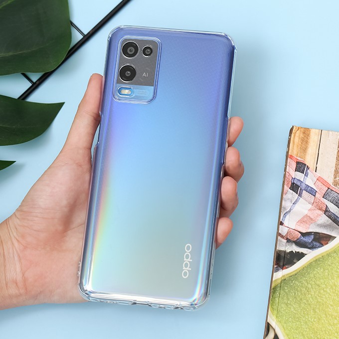 Ốp dẻo trong suốt cho Oppo A54 4G (Hàng loại A)