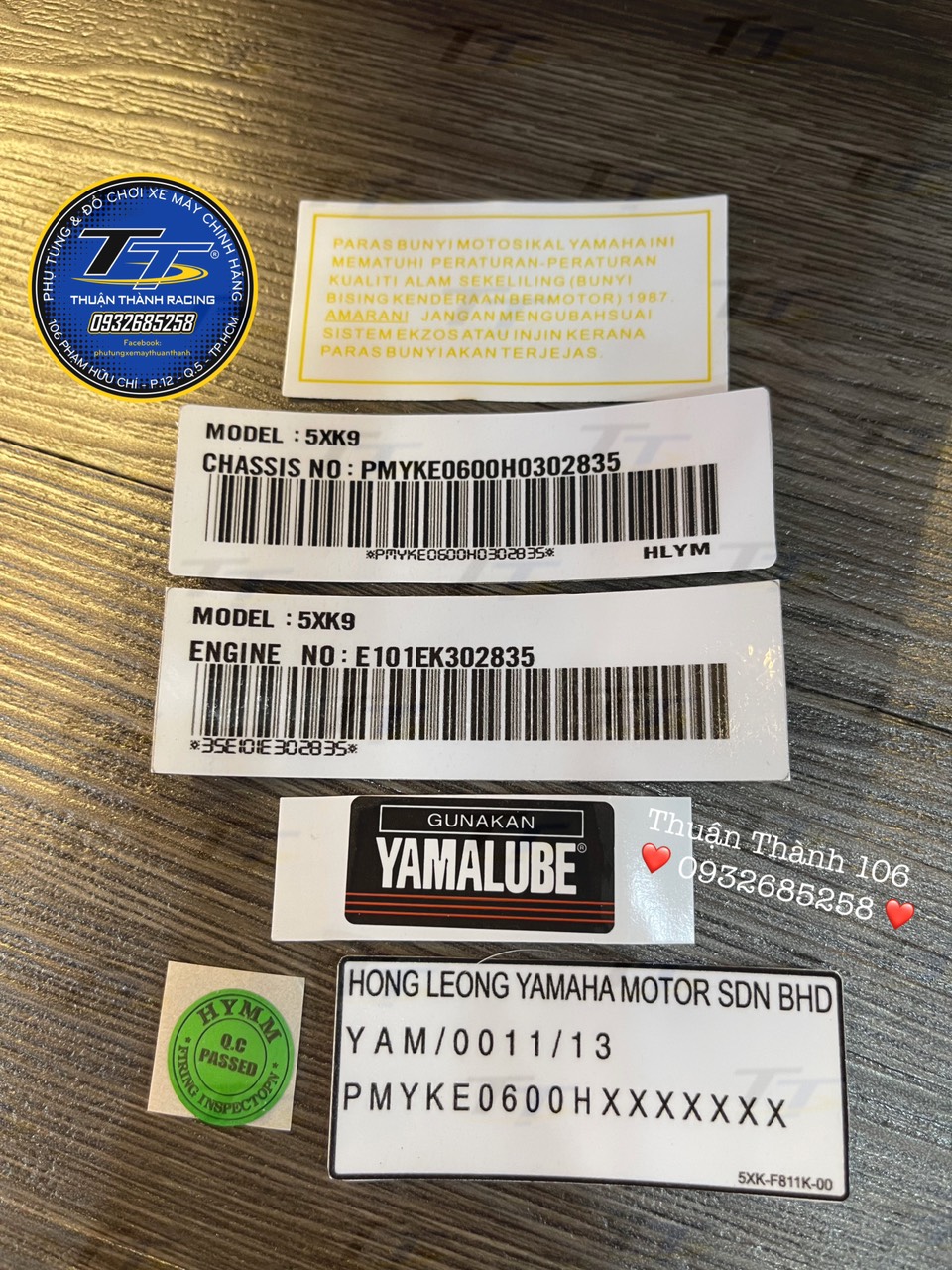 Tem sườn yaz 6 miếng - yaz125