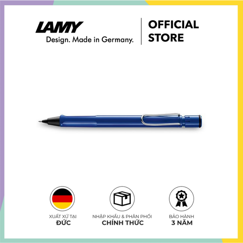 Bút chì cao cấp LAMY Safari Blue (HB - 0.5mm)