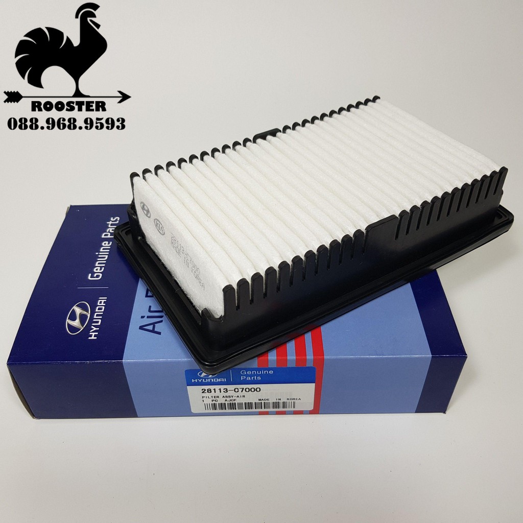 [Sỉ-Lẻ] Lọc gió động cơ xe Accent (2018-2020), I20 Active (Mã: 28113C7000, 28113C8000, 28113F9100)