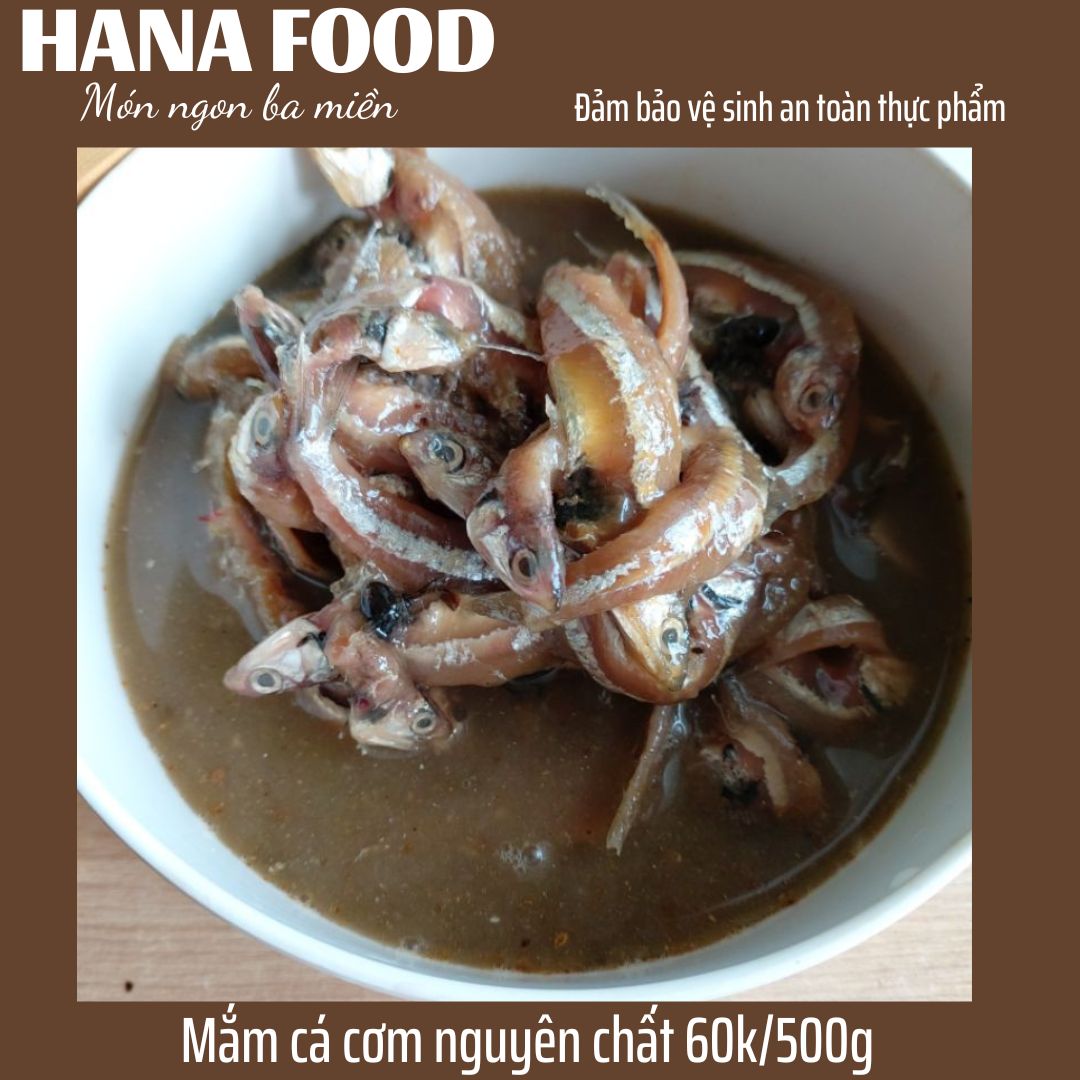 Mắm cá cơm mắm nêm 500gr (nguyên chất chưa gia vị) - Mắm Cô Linh