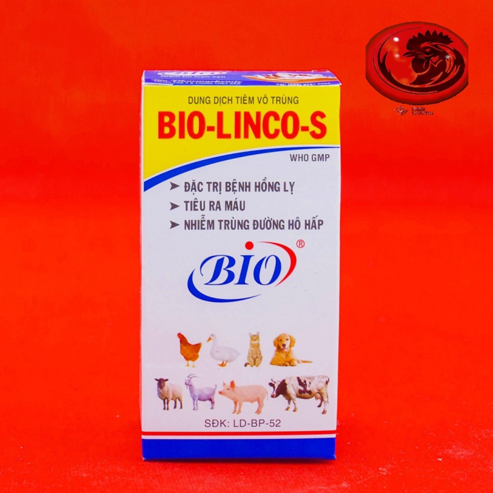 BIO Linco S khò khè cho gà đá CHAI 100ML