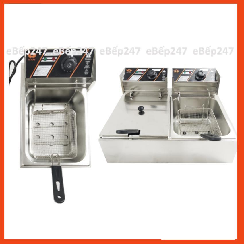 Bếp chiên nhúng điện SUNNY Cao cấp, Siêu bền hàng Chính hãng, Bảo hành 1 năm, bảo trì trọn đời - eBếp247