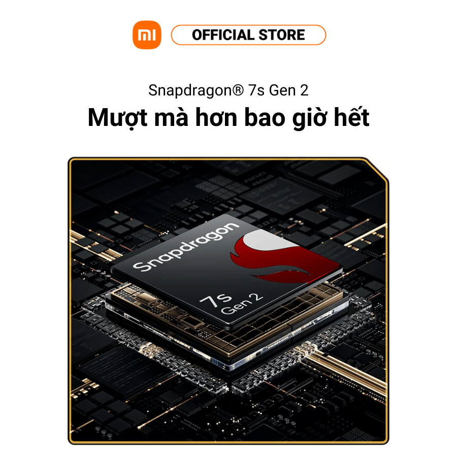 Điện thoại thông minh POCO X6 5G (8+256GB | 12+256GB) | AMOLED 120Hz | Snapdragon 7s Gen2 | 3 Camera 64MP | 5100mAh