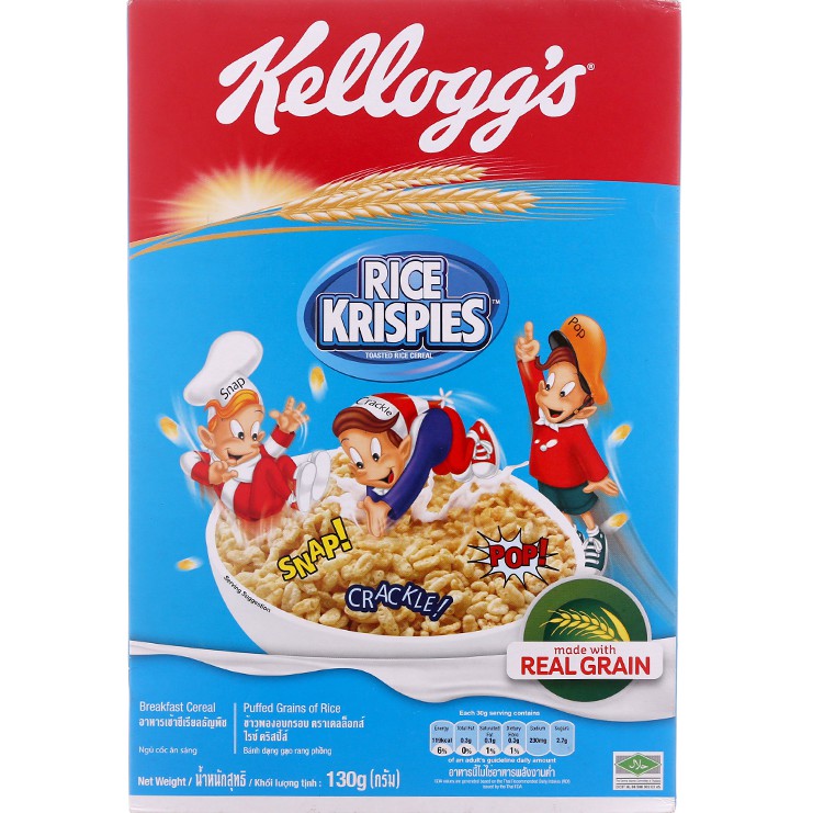 (6 loại) Ngũ Cốc Ăn Sáng Cho Bé Kellogg's